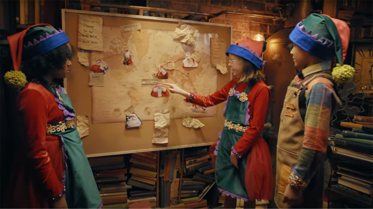 Santa’s elves combat fraud in Experian ad campaign