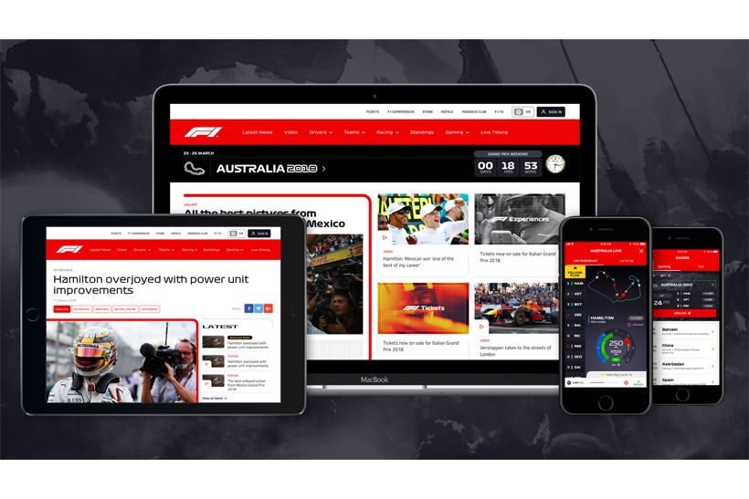 Digitas creates 'experienceled' global digital platform for F1
