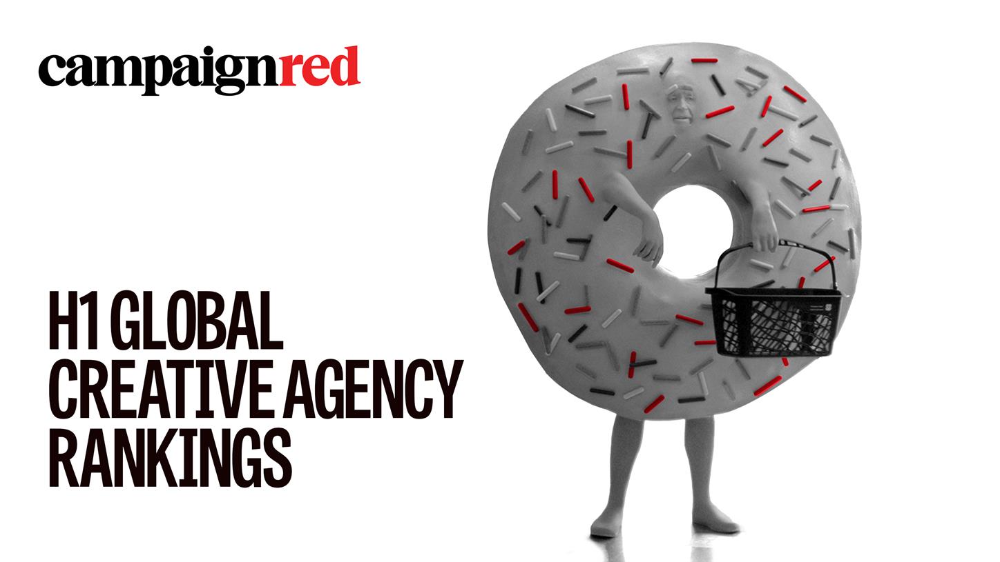 Global creative rankings: Digitas leads new-business league in first half of 2024