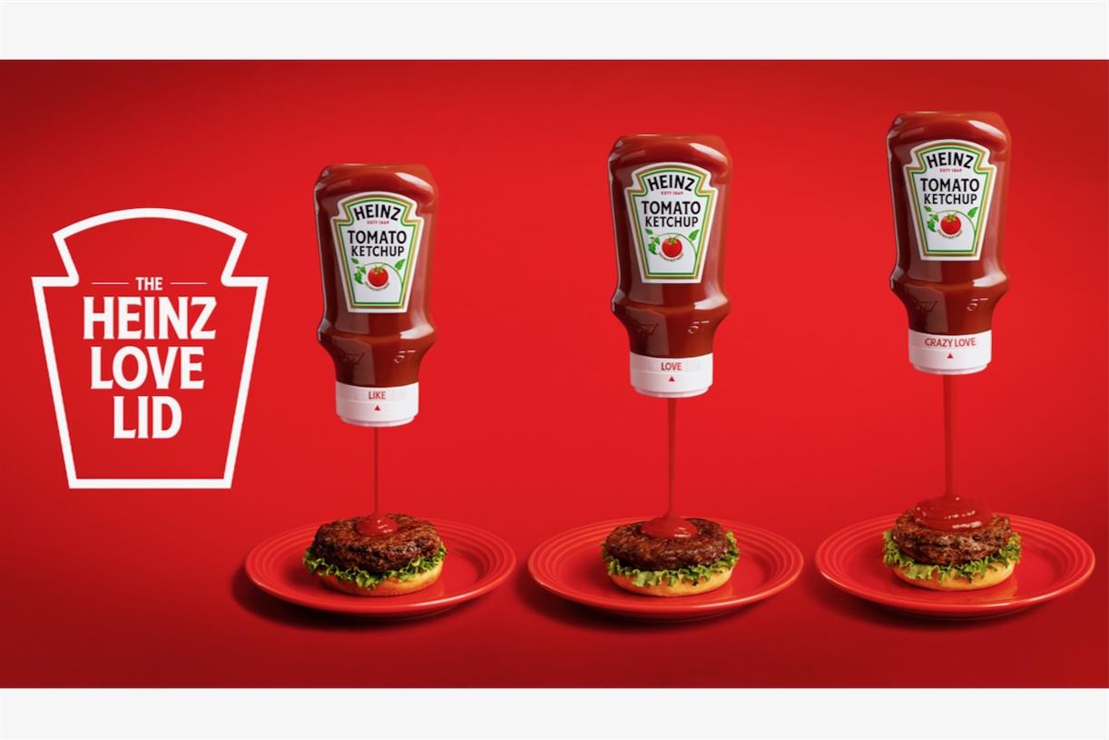 Heinz Love Lid lets consumers dial in their Tomato Ketchup