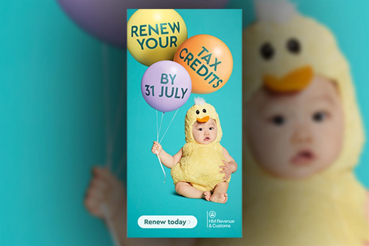 HMRC Gets cute In Tax credit Campaign Campaign US