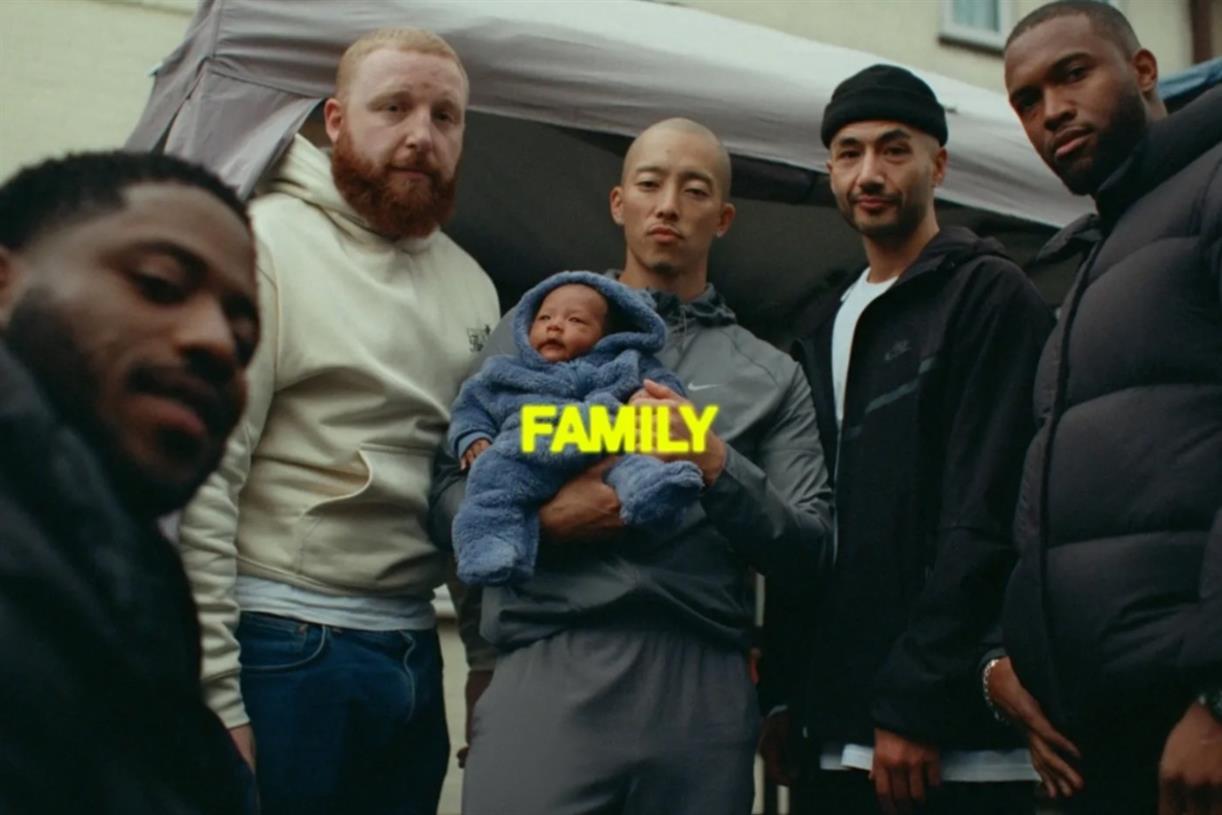 JD Sports enlists stars' families for its Christmas ad