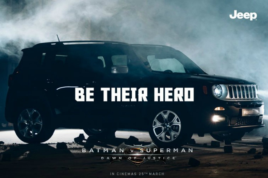 jeep to host live batman v superman experience host live batman v superman experience