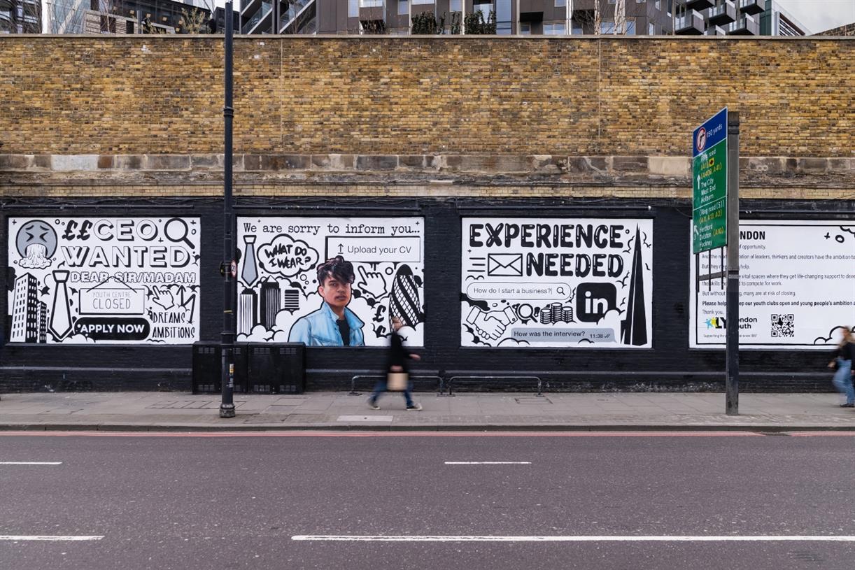 London Youth employs job ad campaign to highlight young people's struggle to get work