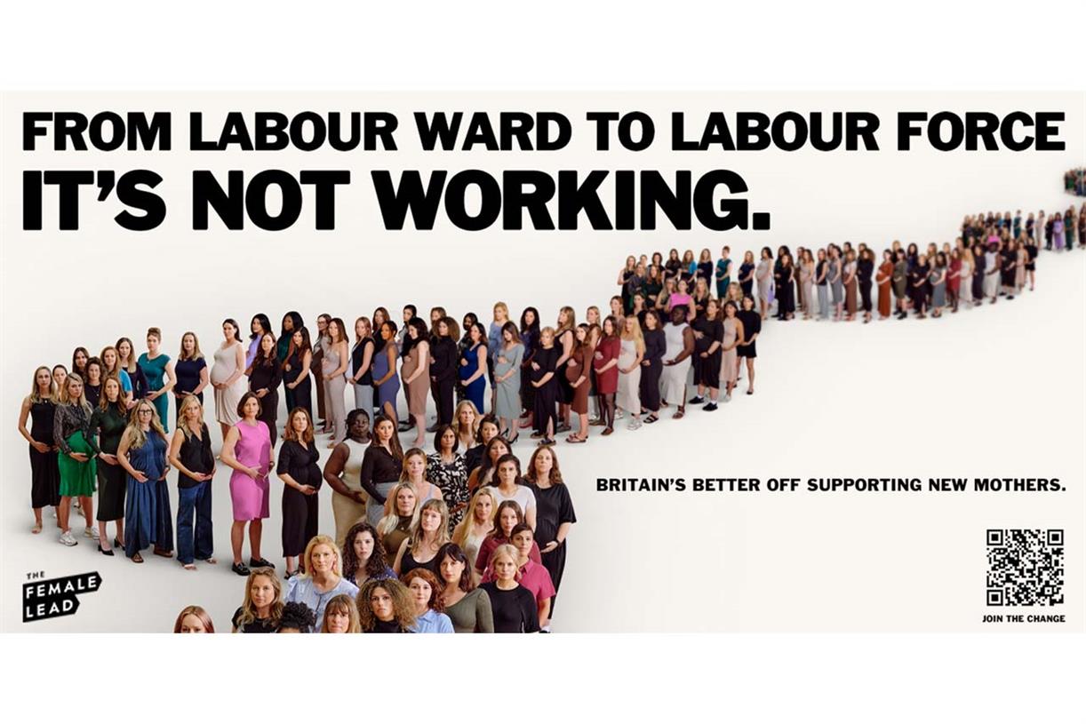 'Labour isn't working' poster recreated with pregnant women