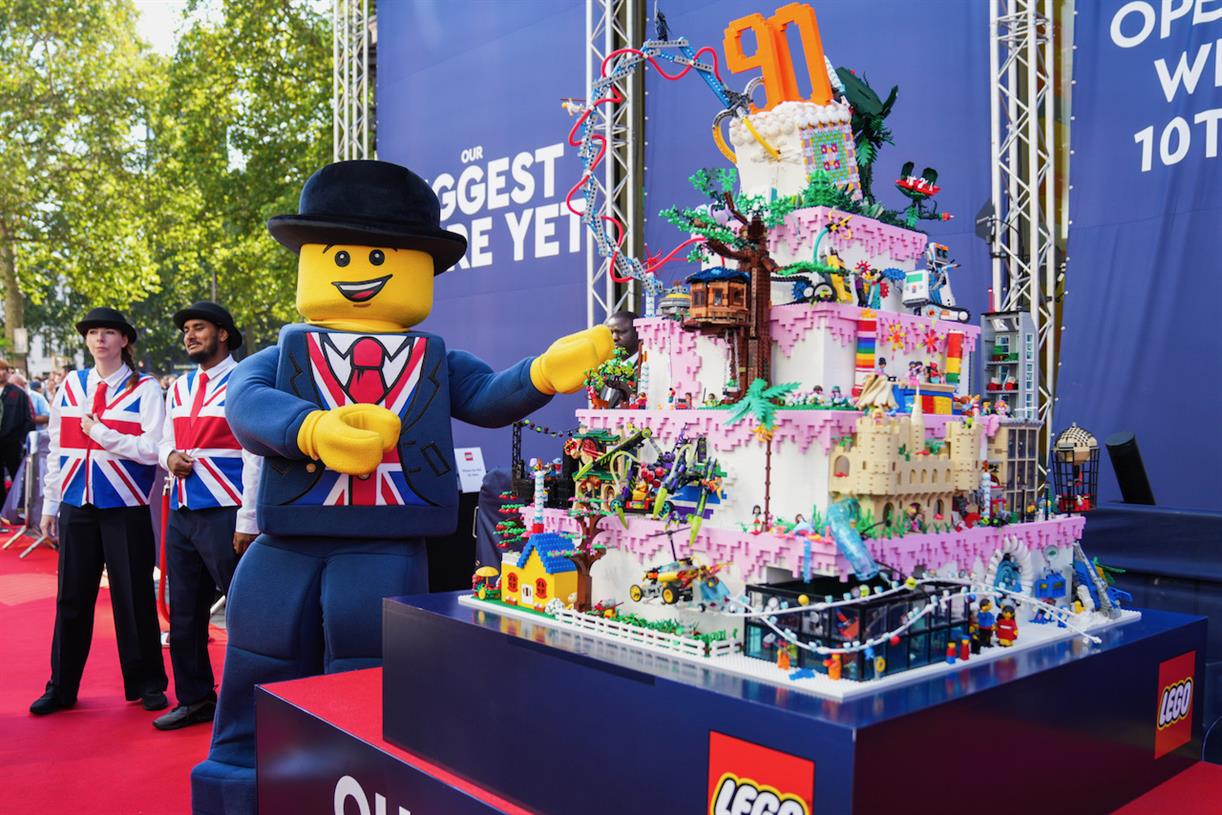 Lego hosts array of activations to celebrate '90 years of play'