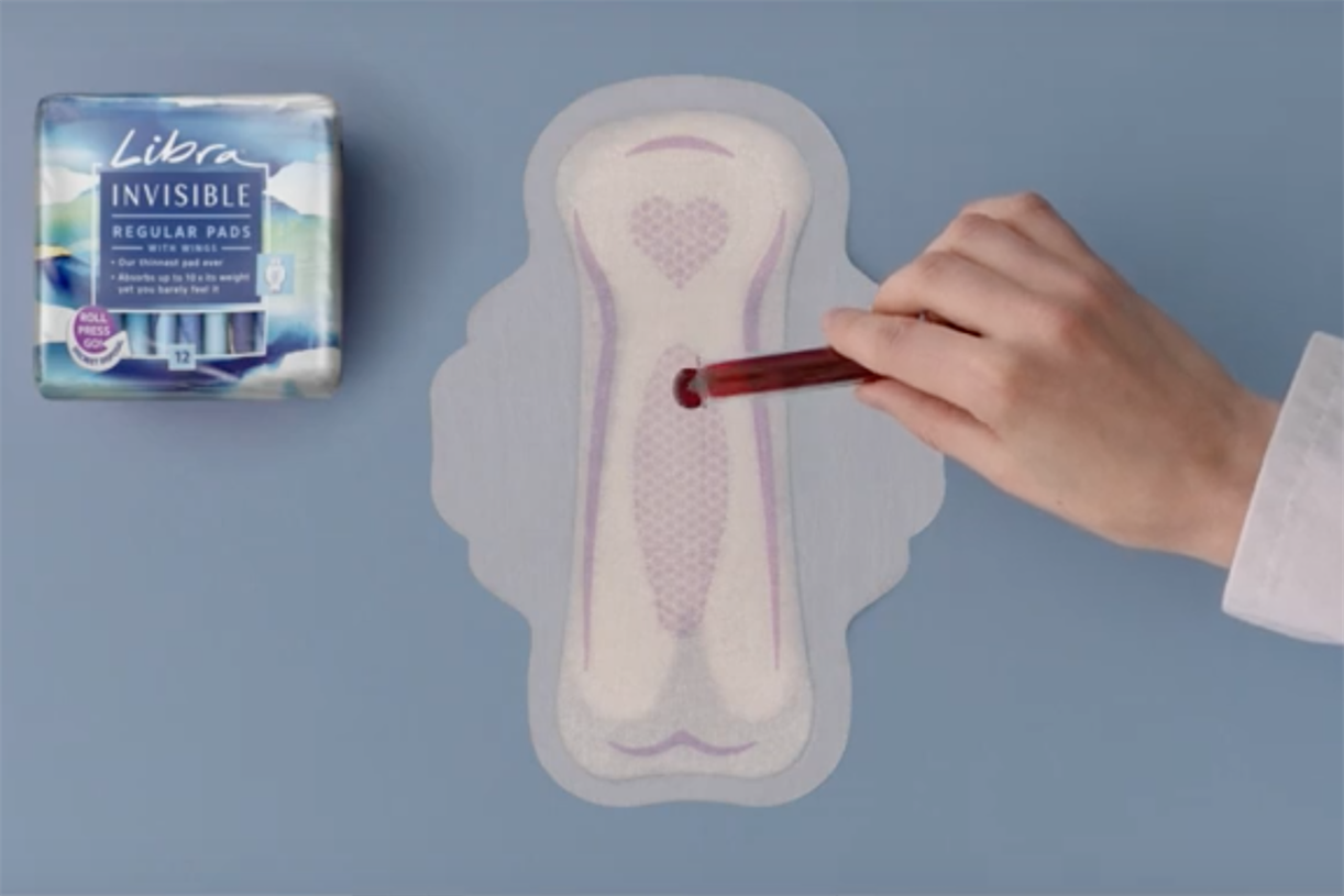 Blue Blood, Hiding Stains, Skewed Representation: What Ads On Pads