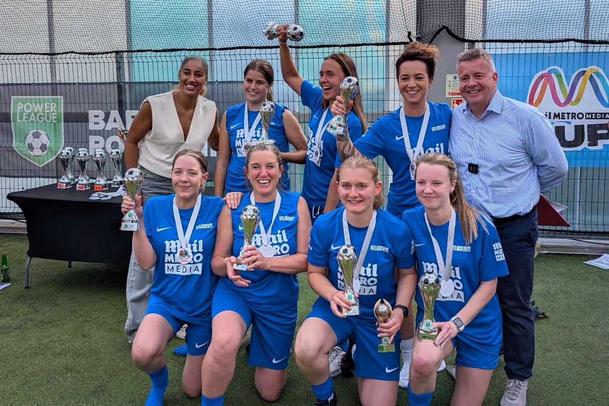 Sky Betting and Gaming team triumphs in Mail Metro Media Cup 2025