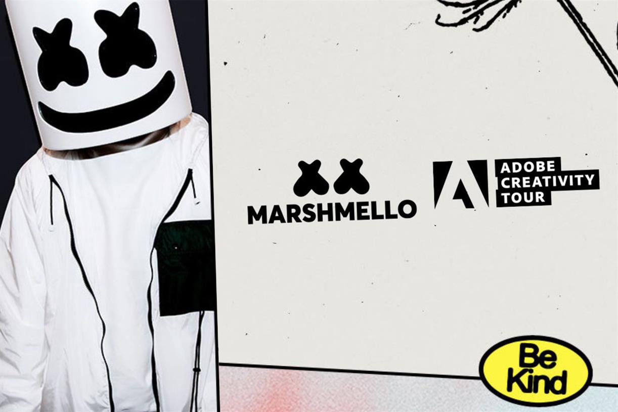 Adobe Partners Live Nation For Marshmello Challenge Campaign Us