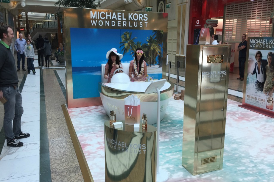 Michael Kors stages luxury-themed experience for perfume launch