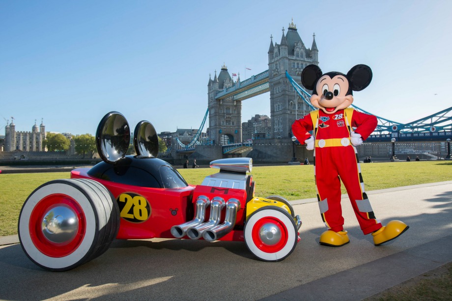 jerarquía Suri Islas Faroe Event TV: Mickey Mouse's Roadster Racer comes to London