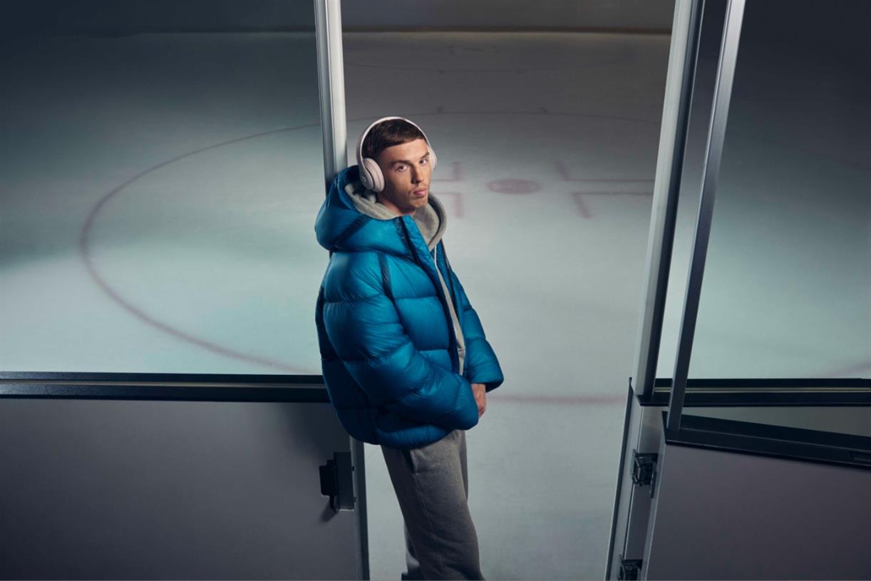 Beats by Dre ad takes to the ice with footballer Cole Palmer