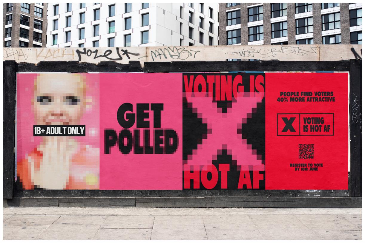 Saatchis declares voting is 'hot AF' in ad appealing to younger voters