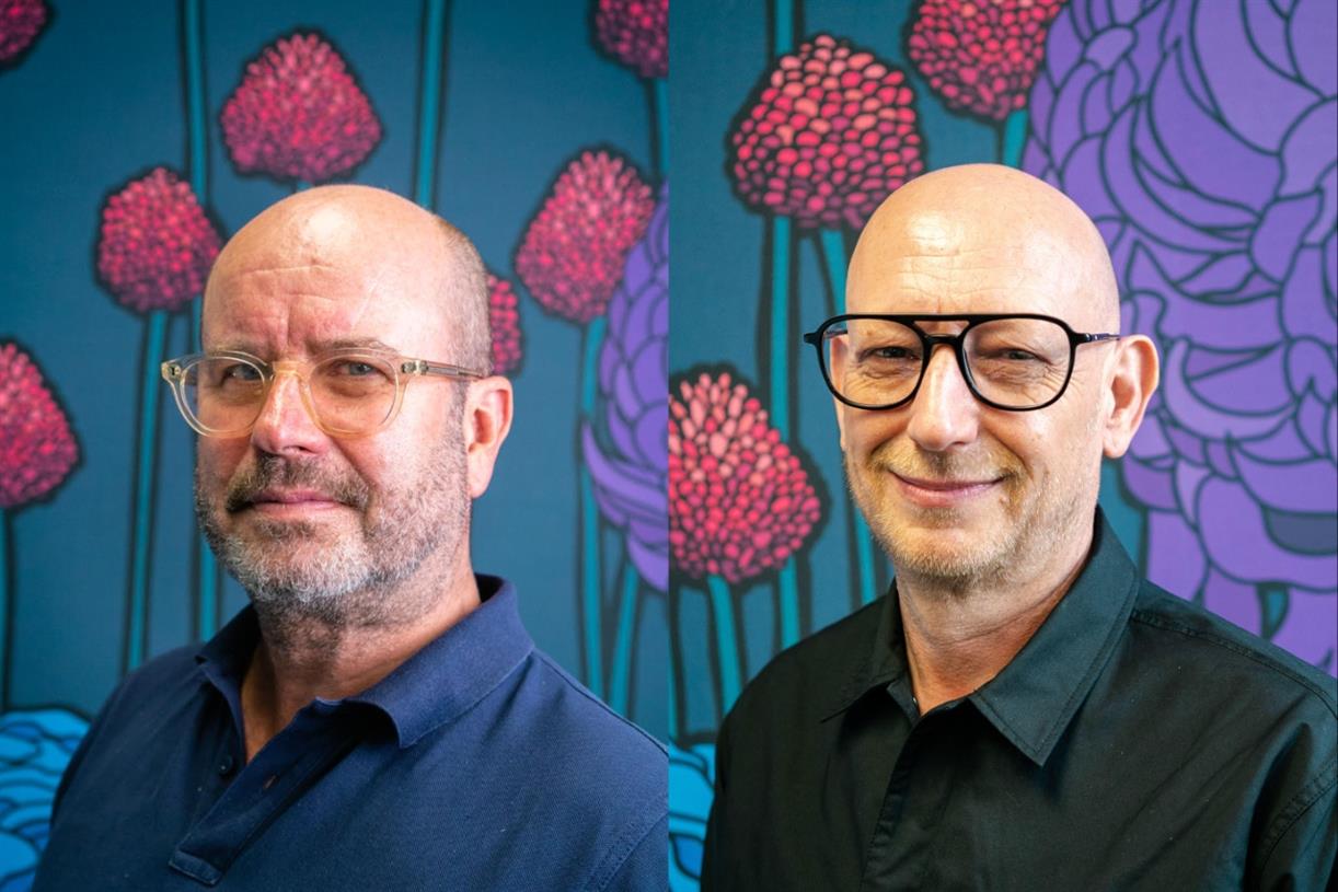 Alan Young and Julian Vizard depart St Luke's