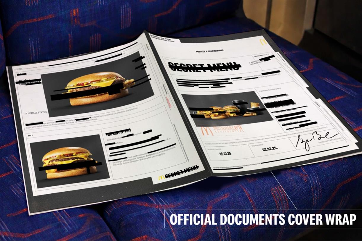 McDonald’s launches Secret Menu with self-destructing billboard and Metro partnership