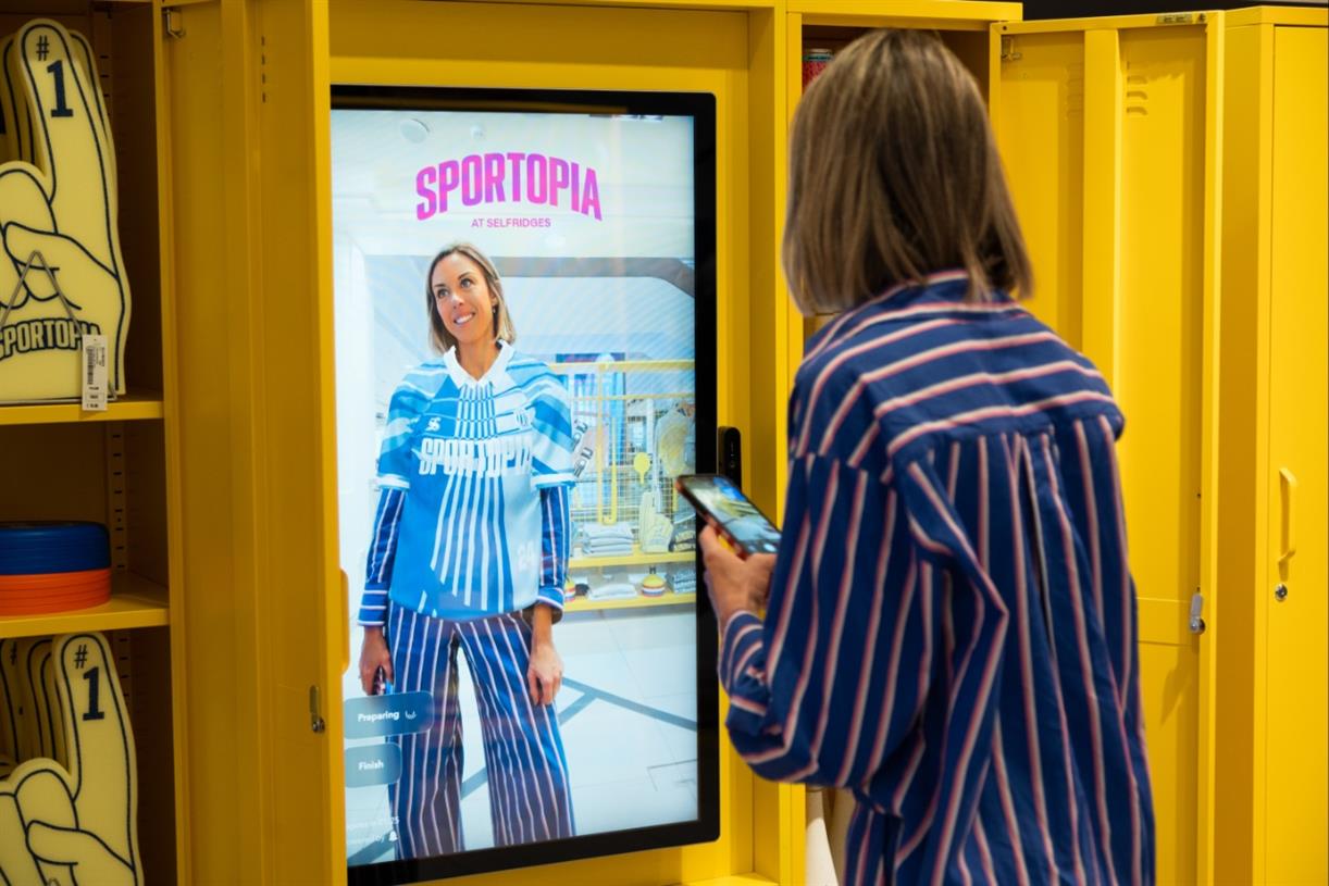 Snapchat opens AR locker room in Selfridges