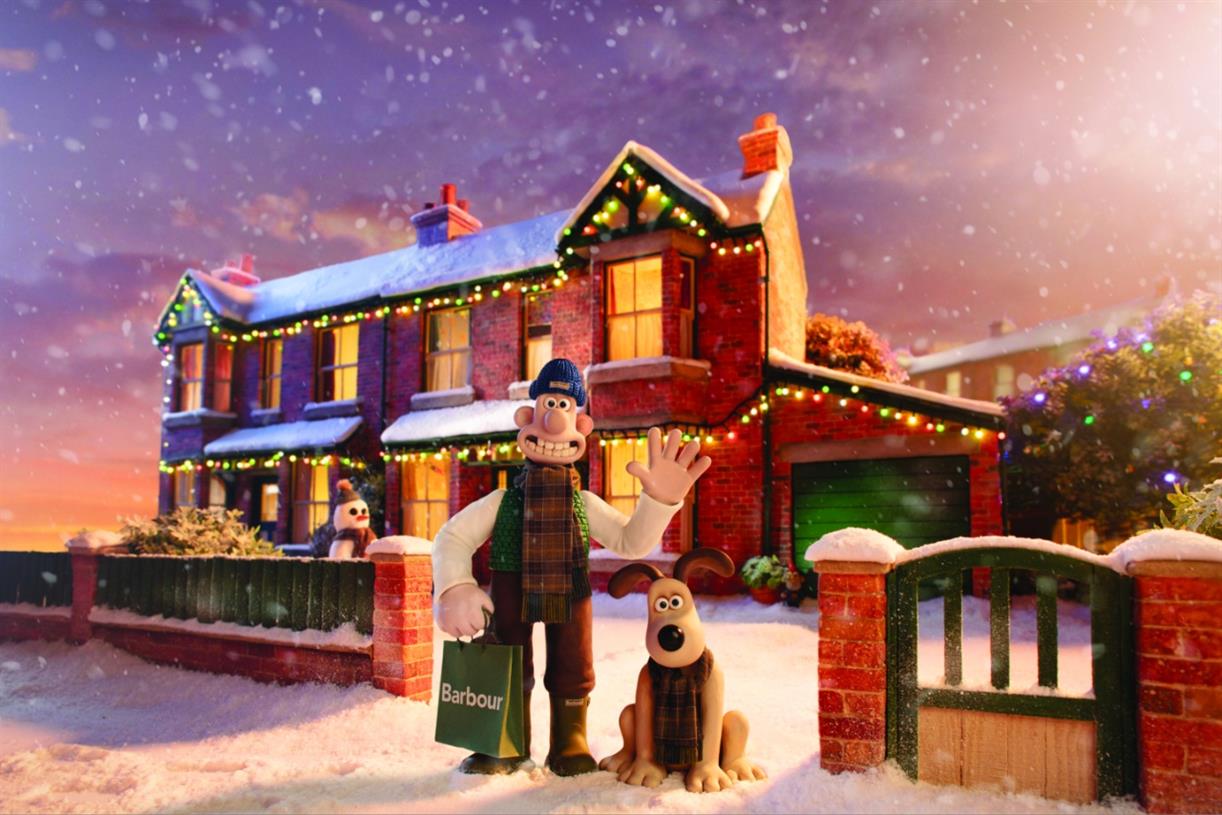 Barbour partners Aardman for Wallace and Gromit Christmas spot