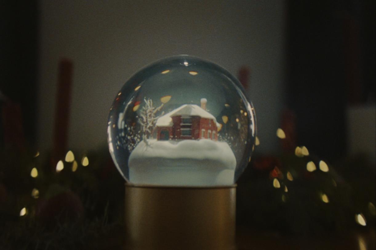 M&S Clothing and Home imagines Christmas inside a snow globe