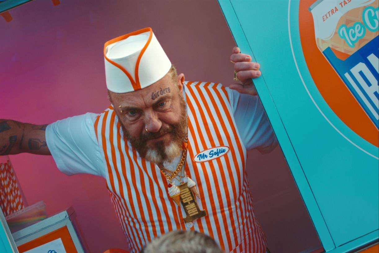 Irn-Bru Ice Cream flavour returns with social ads by Leith