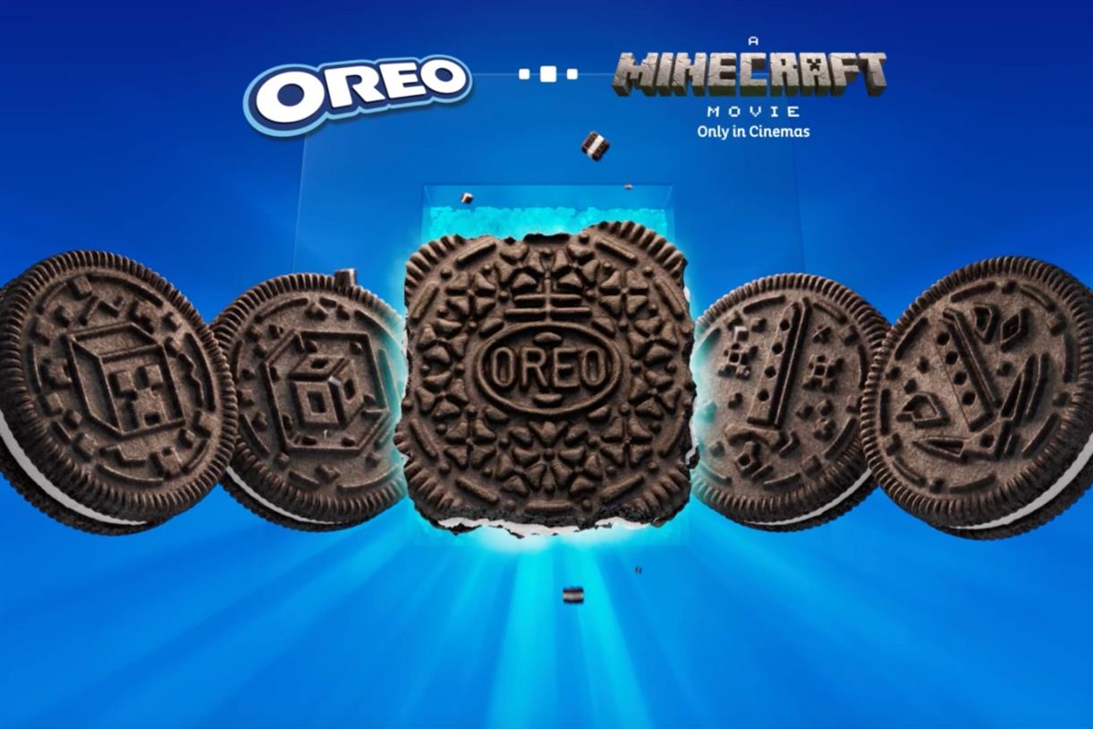 Oreo partners A Minecraft Movie to launch ‘recrafted’ cookies