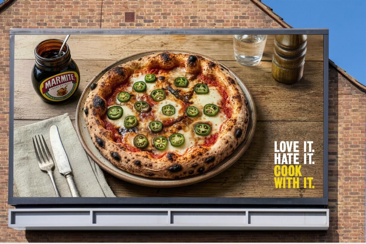 Marmite ads show ingredients' reaction to cooking with the spread