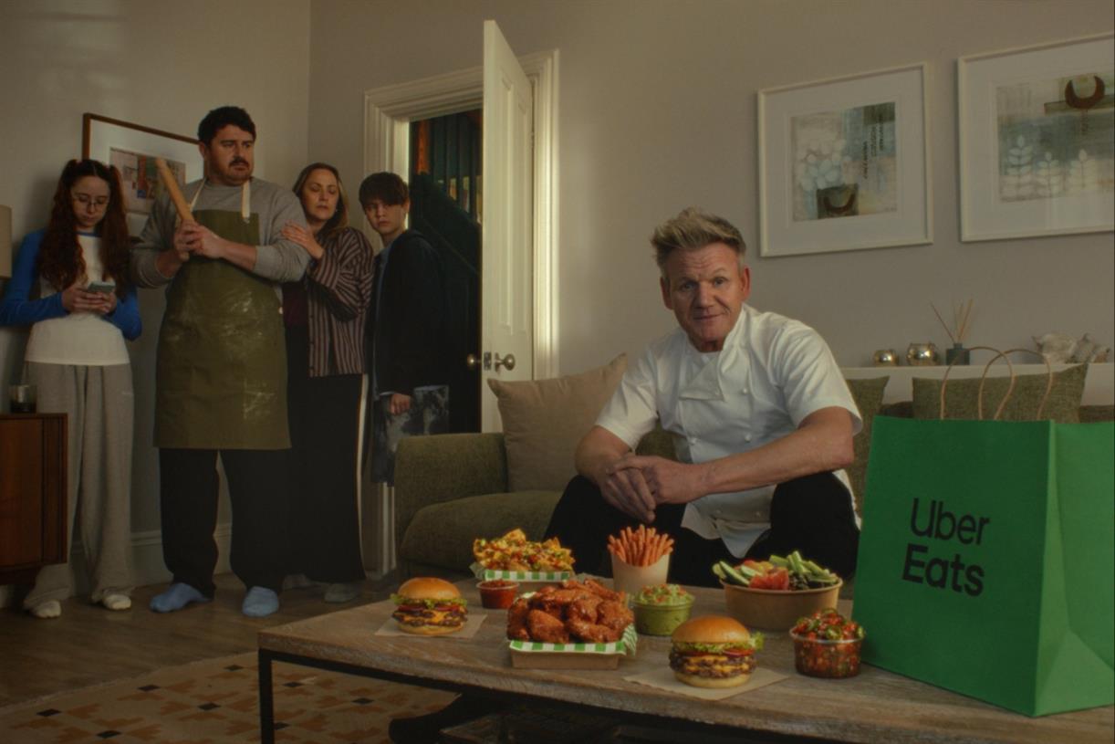 Uber Eats enlists Gordon Ramsay to stop people cooking during the World Cup