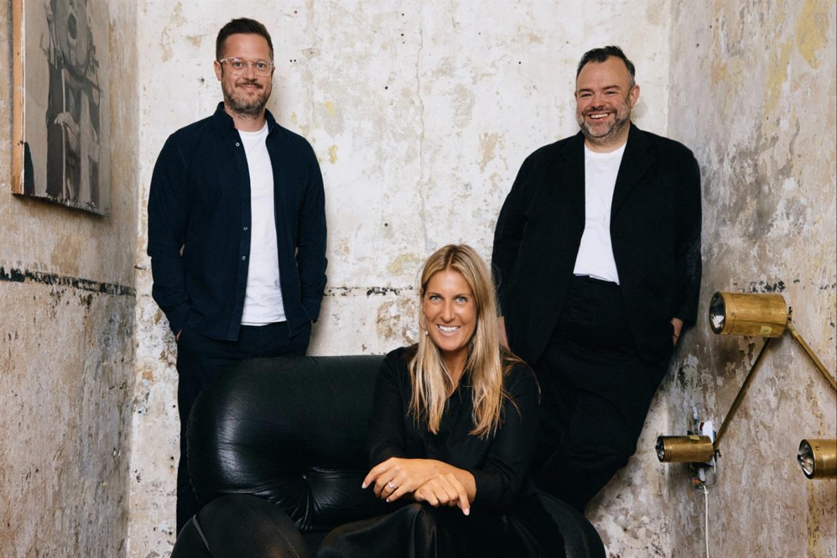 Richard Brim, Martin Beverley and Polly McMorrow launch Ace of Hearts