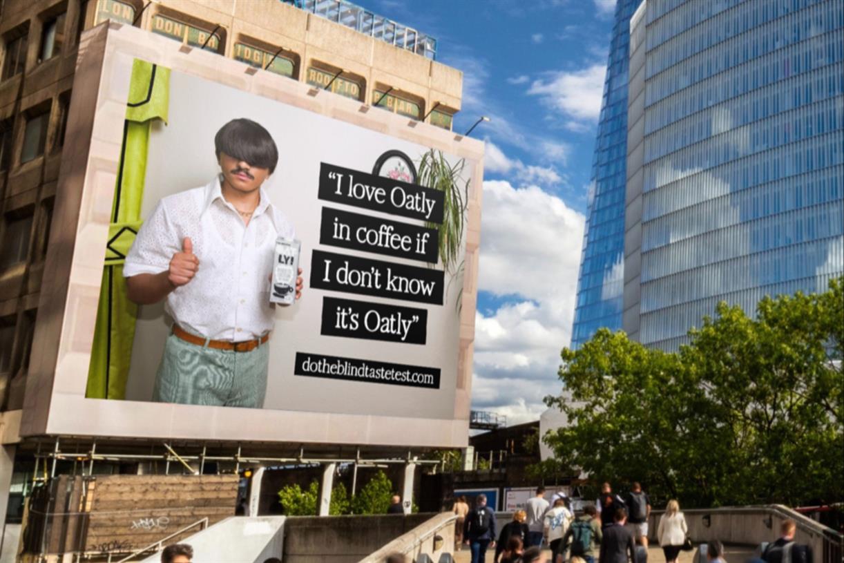 Oatly brews up OOH campaign with a spin on blind taste tests