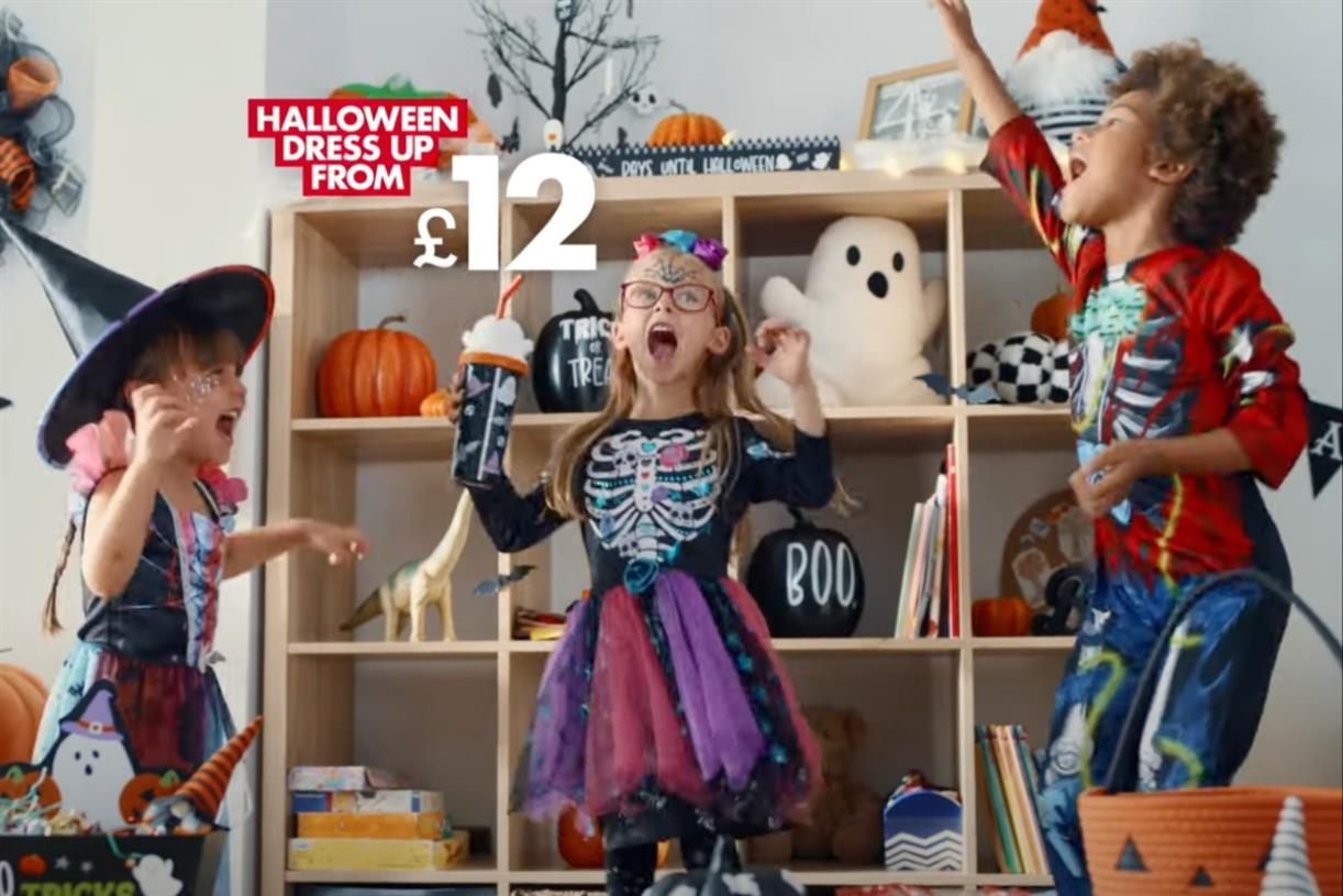 Matalan unveils Halloween ad reflecting chaos of family celebrations