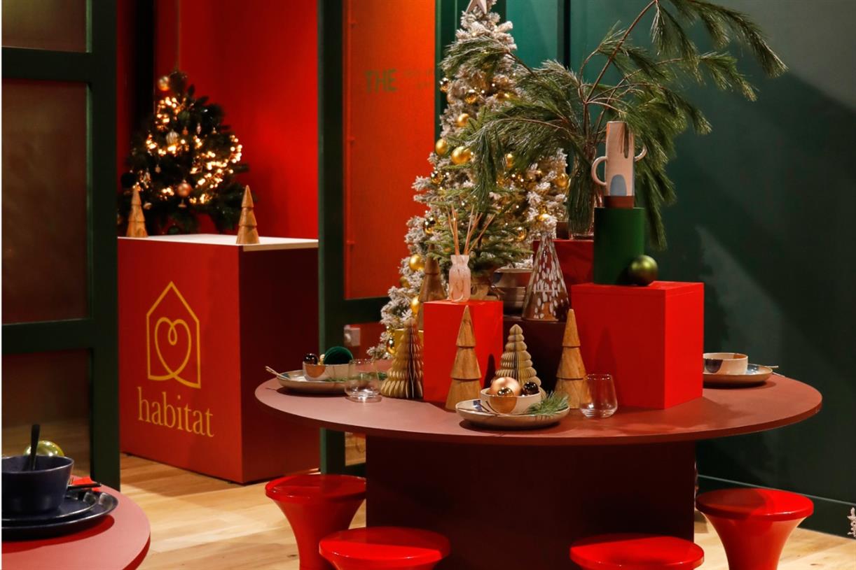 Habitat celebrates British design with festive pop-up