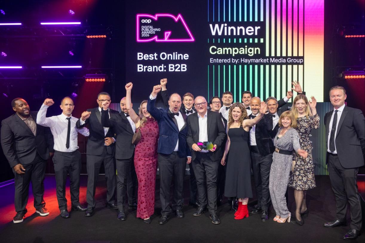 Campaign wins best online B2B brand at AOP Awards for fifth year in a row