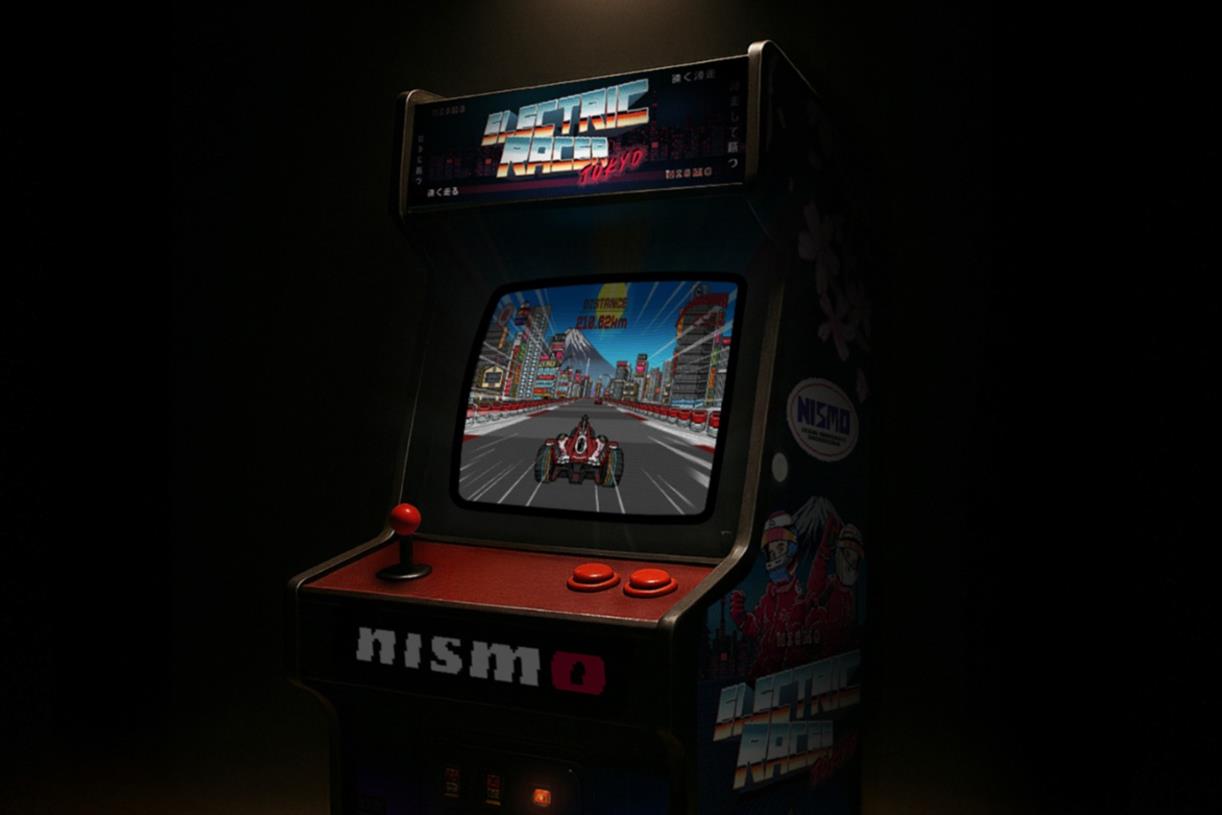 Nissan launches 90s-inspired video game ahead of its home Formula E race