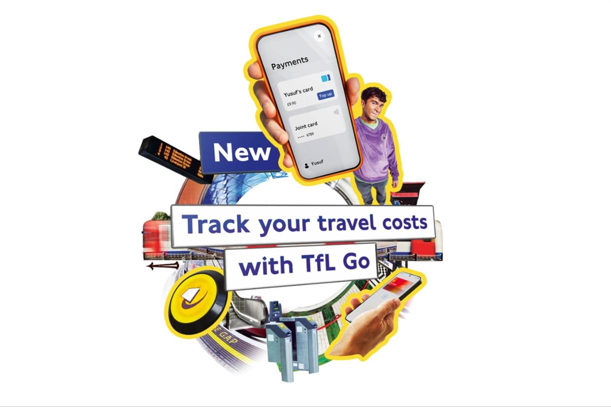 TfL campaign reimagines commuter journeys to flag up features of upgraded Go app