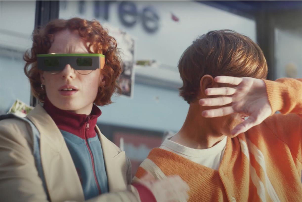 Three UK spot shows rewards giving people a heavenly glow