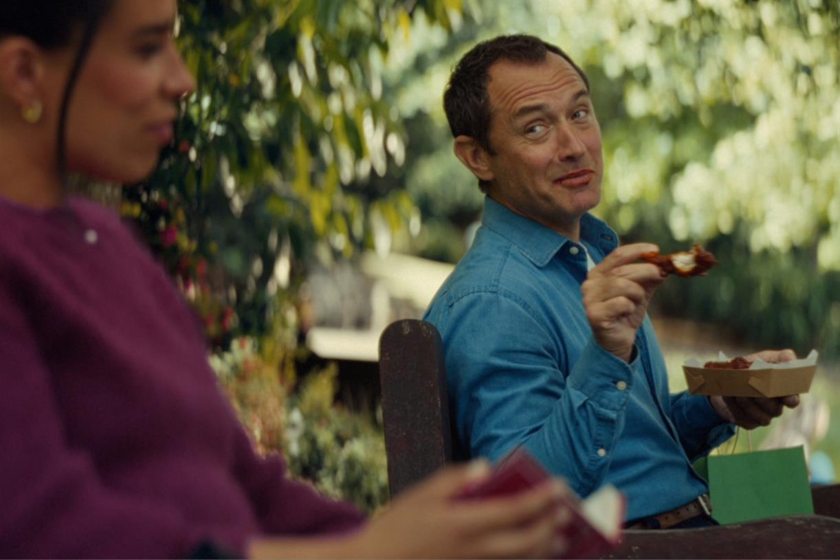 Jude Law is done with romance in latest Uber Eats campaign