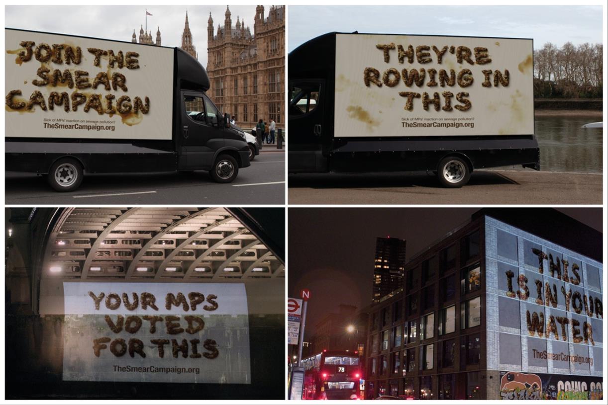 AMV BBDO and Central Office of Public Interest 'play dirty' to highlight sewage dumping