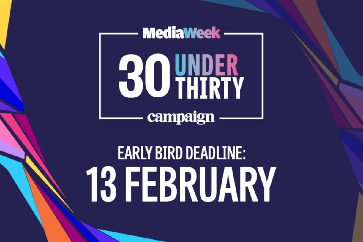 Media Week 30 Under 30 Awards returns for 2025