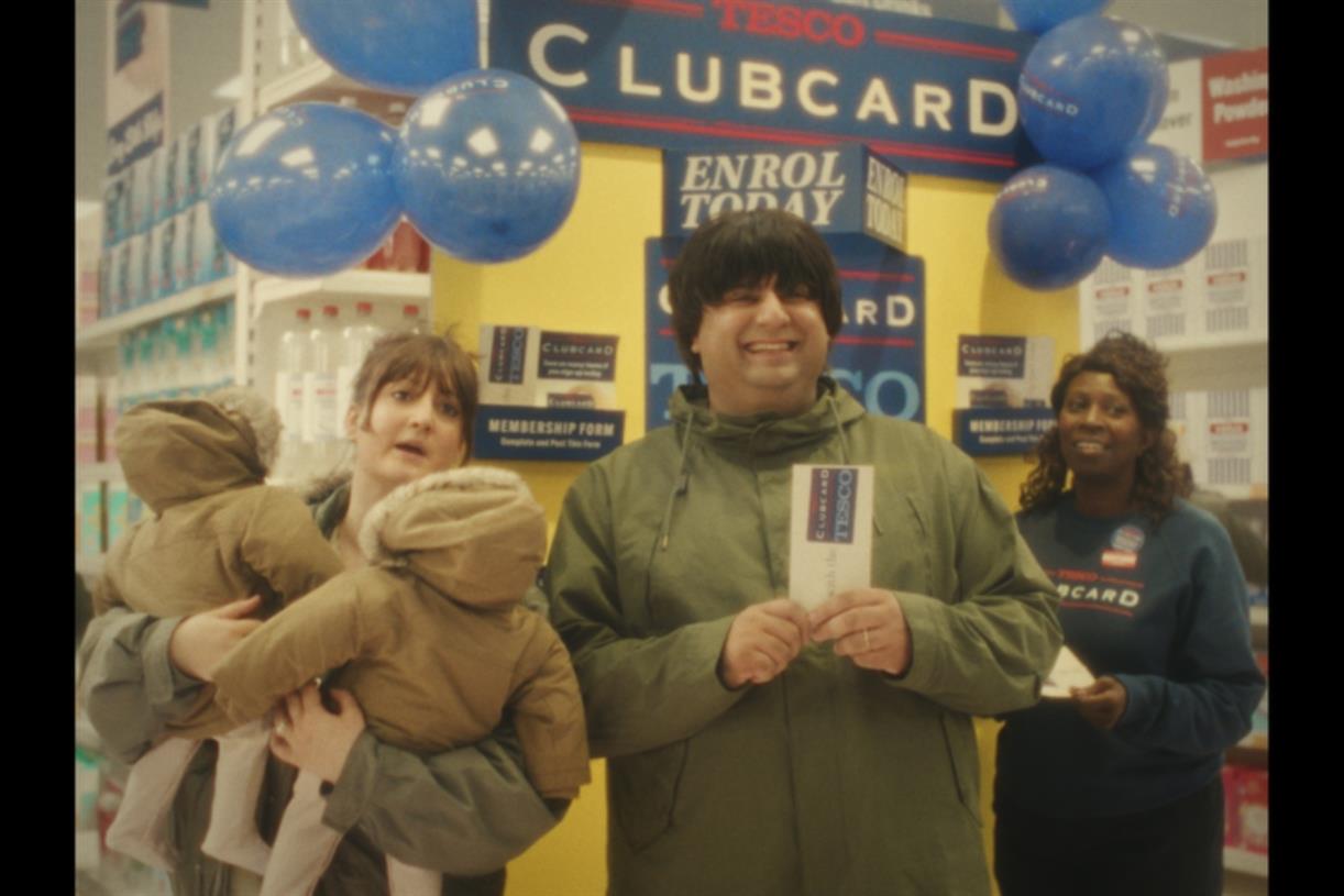 Tesco marks 30 years of Clubcard with a tale of two couples