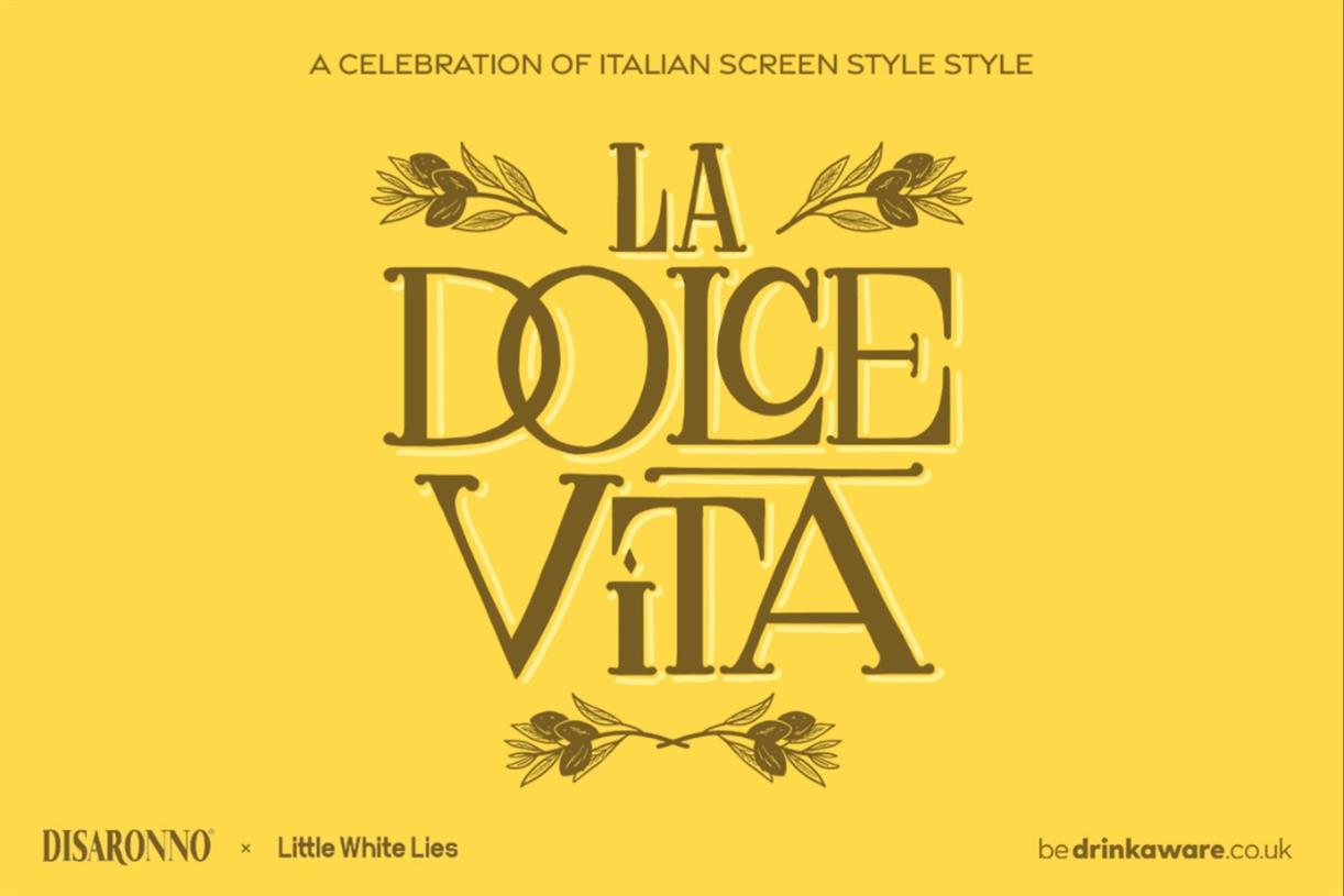 Disaronno and Little White Lies partner to bring ‘Italian screen style’ to life