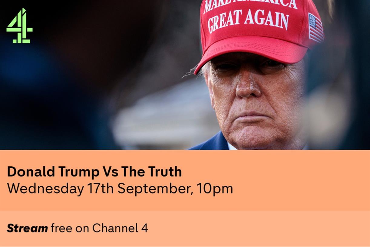 Channel 4 enlists Donald Trump impersonator for idents promoting Trump v The Truth series