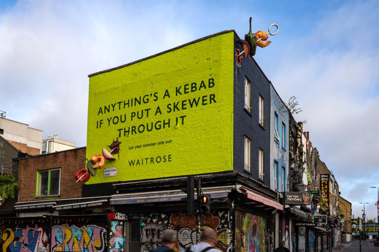 Waitrose & Partners skewers summer campaign with kebab special builds