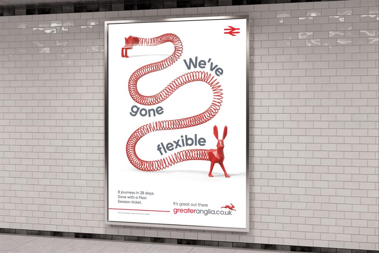 Greater Anglia ad embraces the unpredictability of life to promote flexible tickets