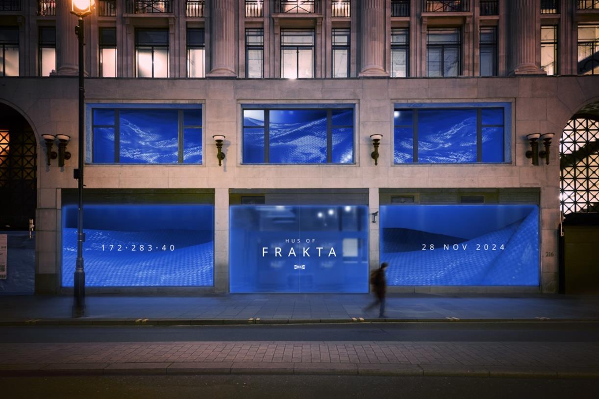 Ikea celebrates Frakta bag with pop-up on Oxford Street