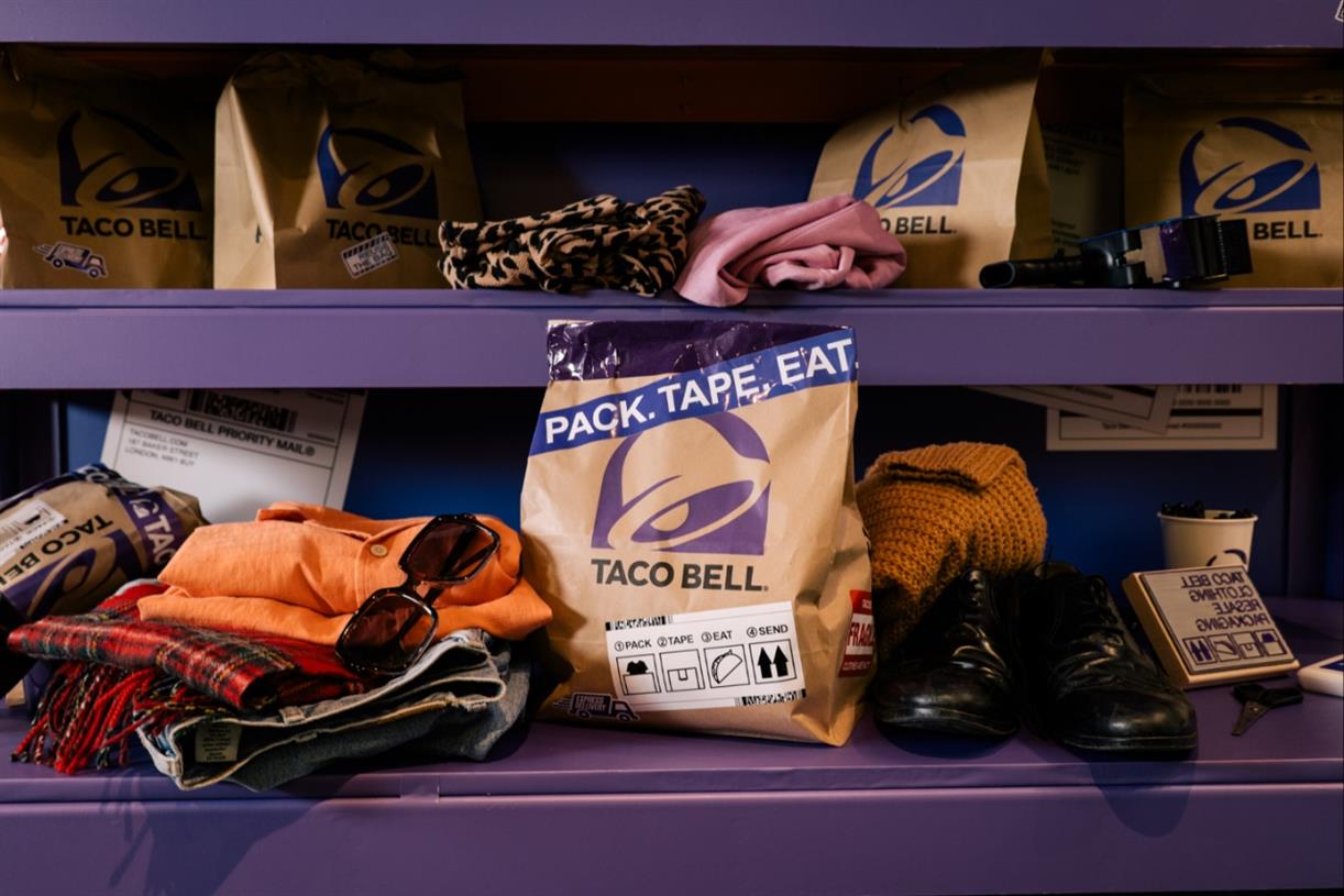Taco Bell opens DIY packaging station for pre-loved fashion sellers