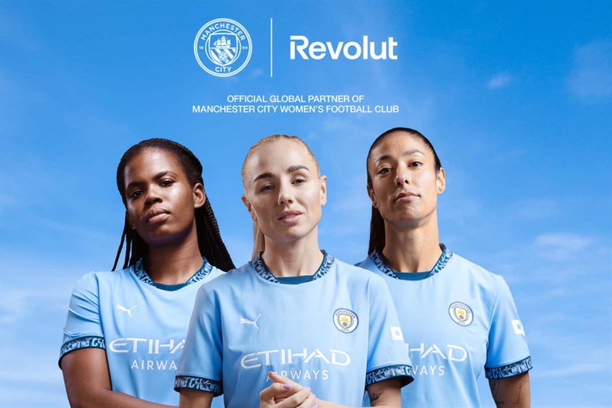 Revolut kicks off takeover of Manchester City Women football match