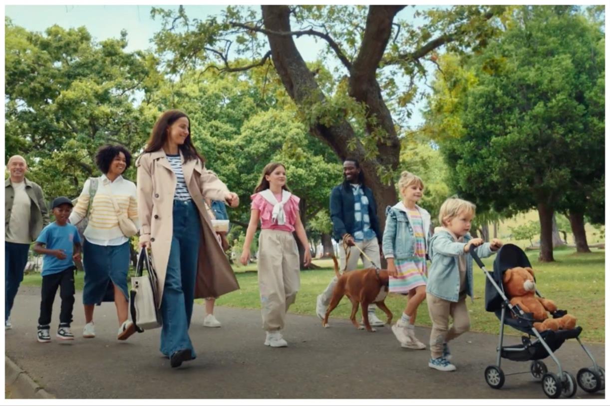 Matalan ad reveals messy reality behind idealised family outing
