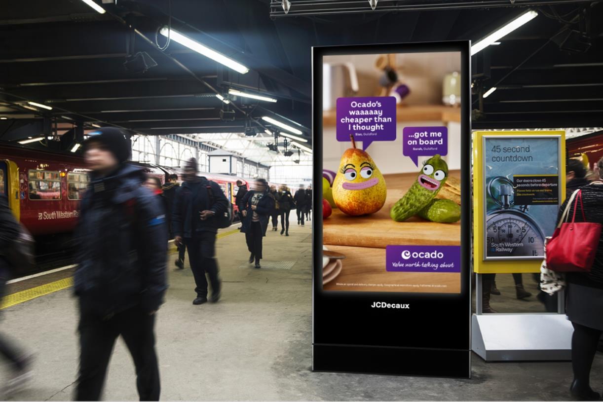 Ocado puts customers' words in the mouth of fruit and veg in last ad by St Luke's