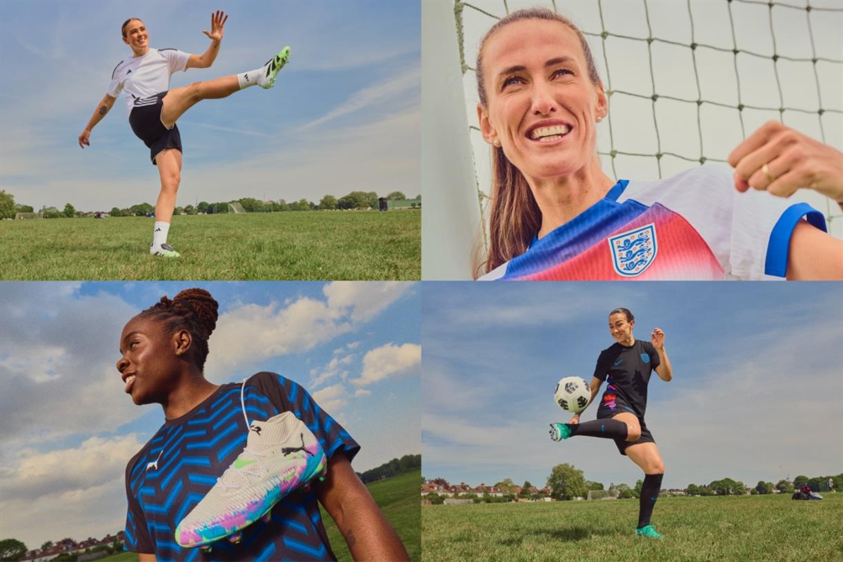 Sports Direct Women's Euros ad enlists stars for park football match