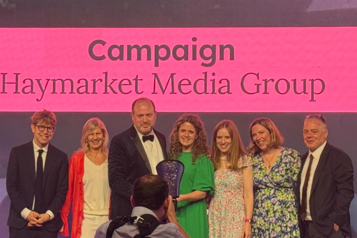 Campaign does double at PPA with business media brand and audio content of year wins
