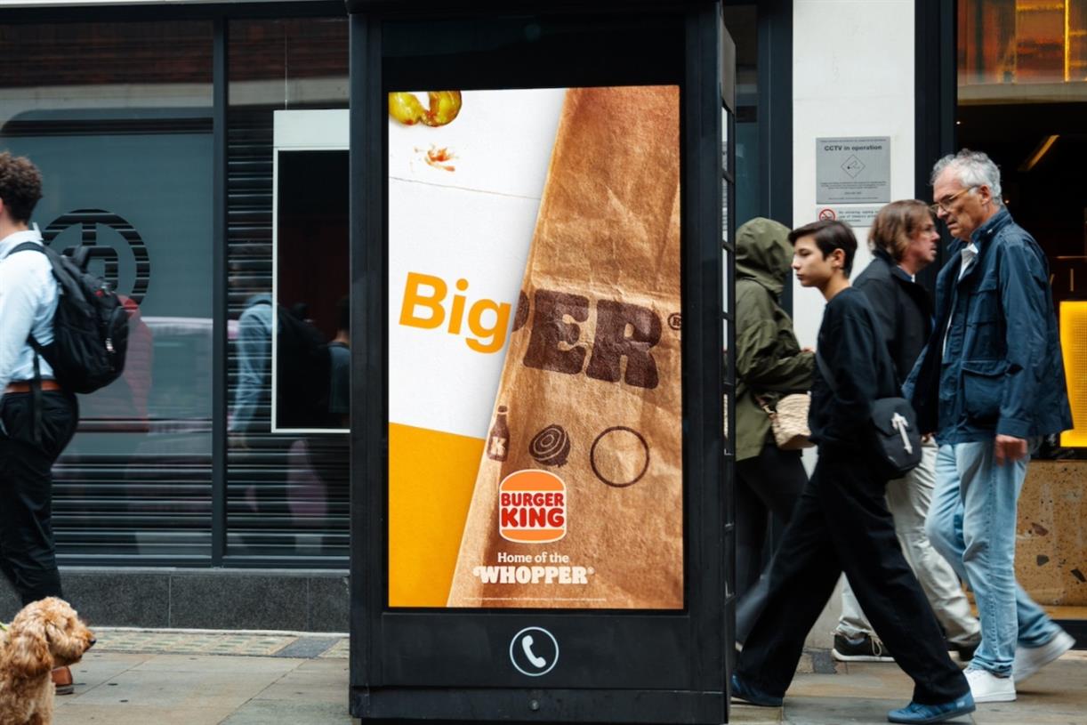 Burger King incorporates competitor packaging for National Burger Day